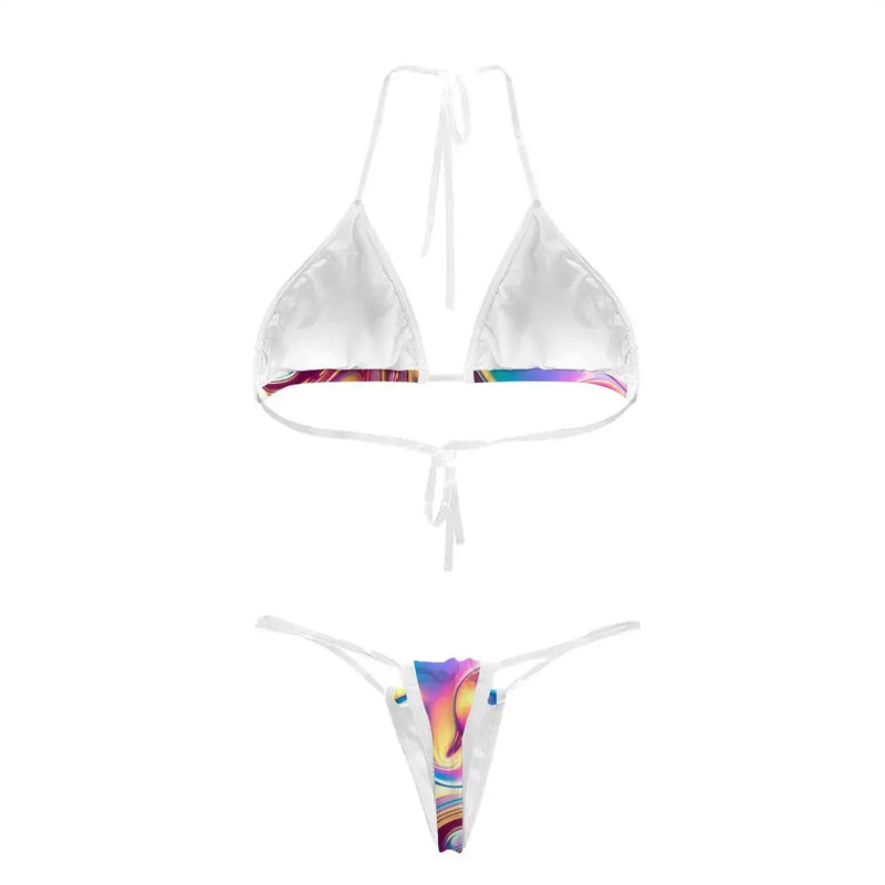 Bikini with Transparent Straps Customized Services TRIPPY