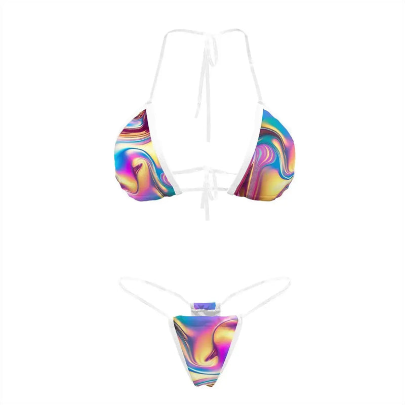 Bikini with Transparent Straps Customized Services TRIPPY