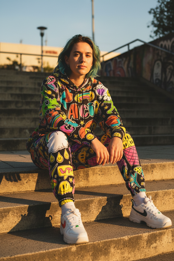 Wildly High Set - Sitting on Steps